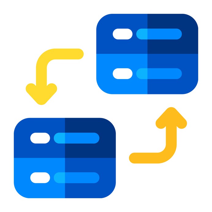 See more icon inspiration related to server, ui, seo and web, hosting, network, storage, communications, files, interface, multimedia, direction, database, technology and arrows on Flaticon.