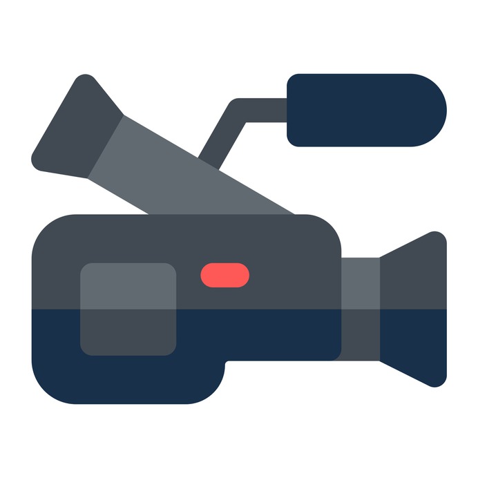 See more icon inspiration related to videocamera, camera, record, video, recording, electronics, recorder and technology on Flaticon.