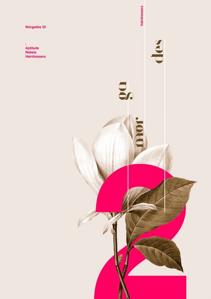 Poster by Xavier Esclusa M32 / Hairdressers
