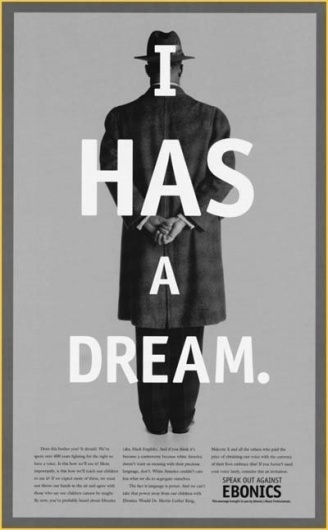 5363651693_77aaf6a8f0_o.jpg 400×645 pixels #ebonics #dream #poster