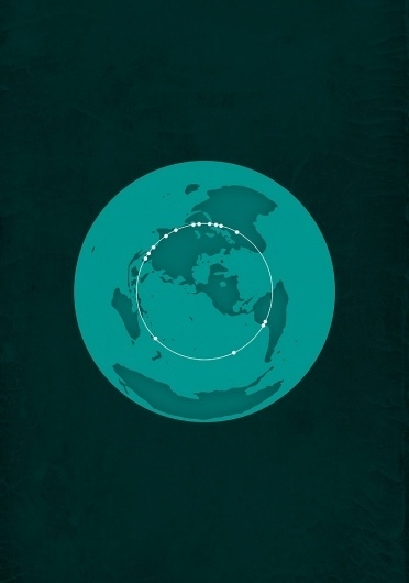 All sizes | The Great Circle | Flickr - Photo Sharing! #infographic #design #paukner #info #poster #michael