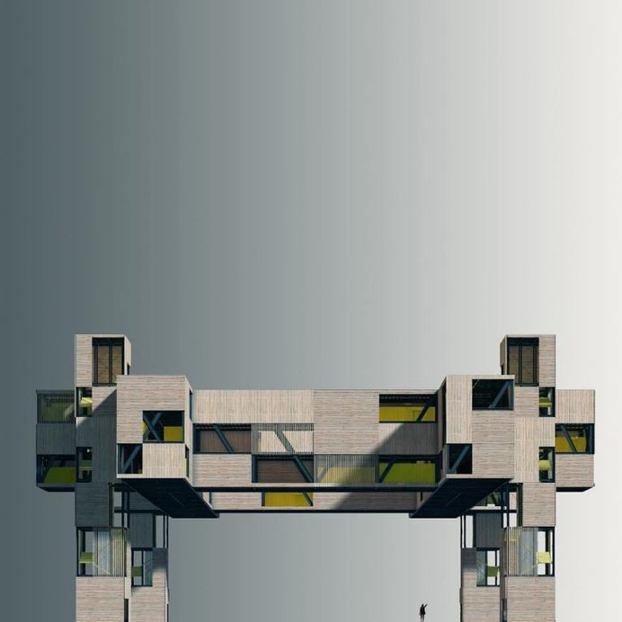 Minimalist and Abstract Architecture Photography by Pau Iglesias