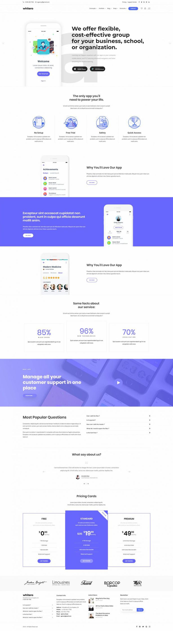App Launch – Whitero