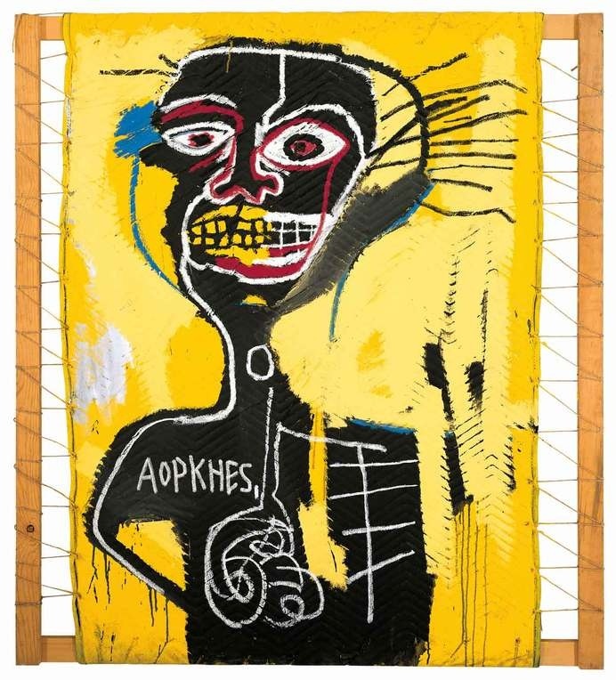 Jean-Michel Basquiat #cabeza #1982