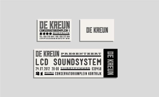 De Kreun branding