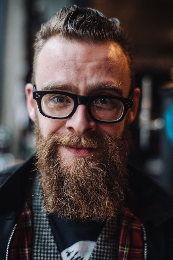 Dave by Roo Lewis #glasses #headshot #beard #lewis #portrait #roo #portraiture