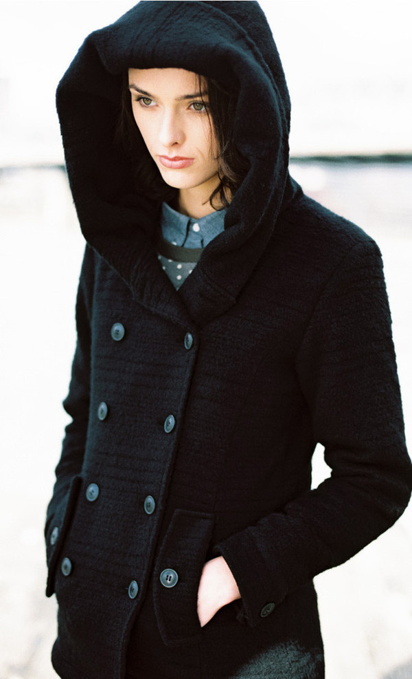 Laurel Alpaca Wool Coat #coat