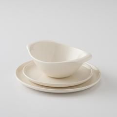American Modern Dinnerware - Cream