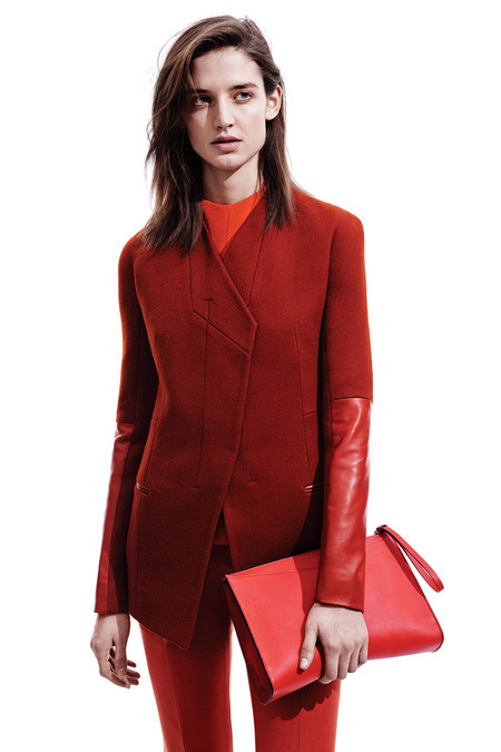 Narciso Rogriguez pre-fall 2014 Collection -http://fordmodels.tumblr.com/ #fashion