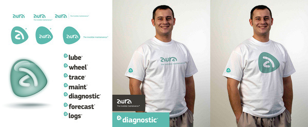 Aura: visual identity #logo #brand #logotype