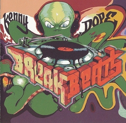 Imageshack - kennydope.jpg #graffiti #breakbeats #cover #illustration #dope #art #funk #mixtape #kenny