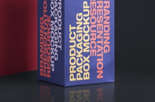 Psd Packaging Box Rectangular