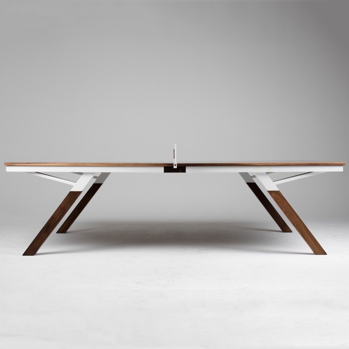 Beautiful wooden luxury deluxe Ping pong table tennis play sport handmade handcrafted by woolsey design inspiration blog mindsparkle mag www