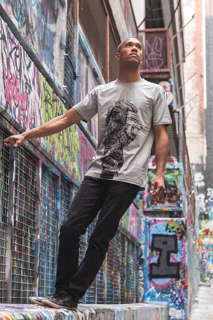 Leo Tee by Marlo Guanlao for Home Grown Collective