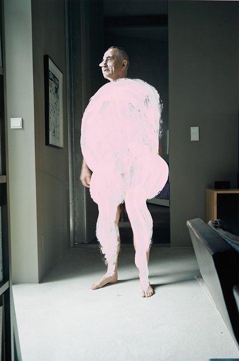 Erwin Wurm painting