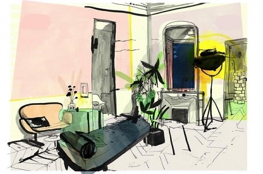 PMA Associates #paris #patrick #illustration #habitat #morgan