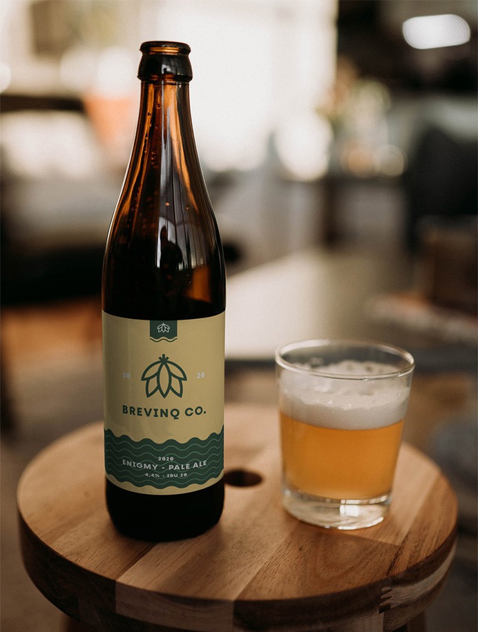 Free Realistic Beer Bottle Mockup