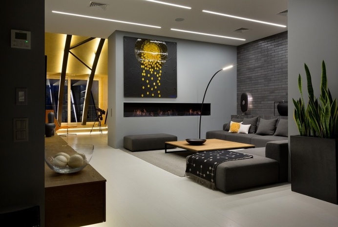 High Lounge in the Downtown of Kyiv