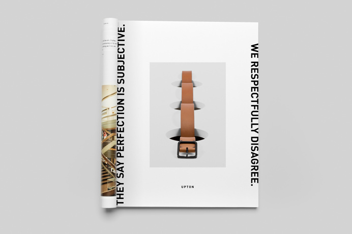 Upton Belts by Wedge and lever. #Branding