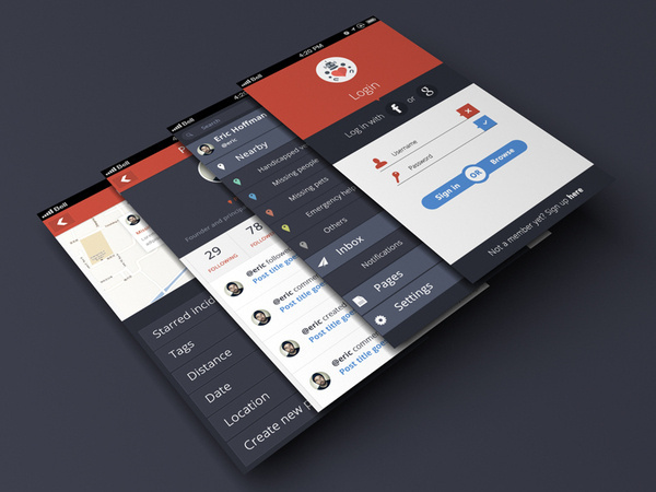 TinyLove Mobile App #flat #ux #ui #iphone #mobile