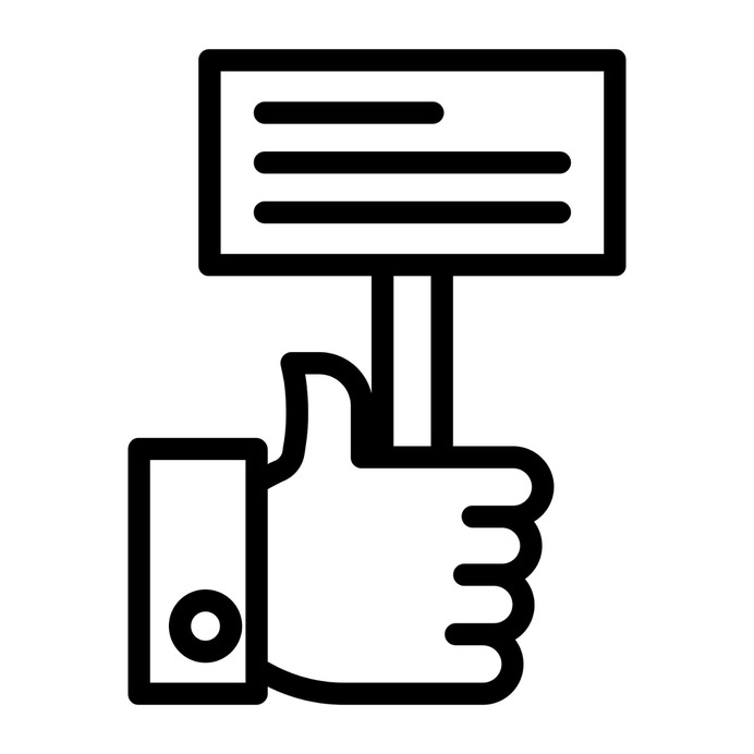 See more icon inspiration related to hands and gestures, protest, signaling, support, hand and sign on Flaticon.
