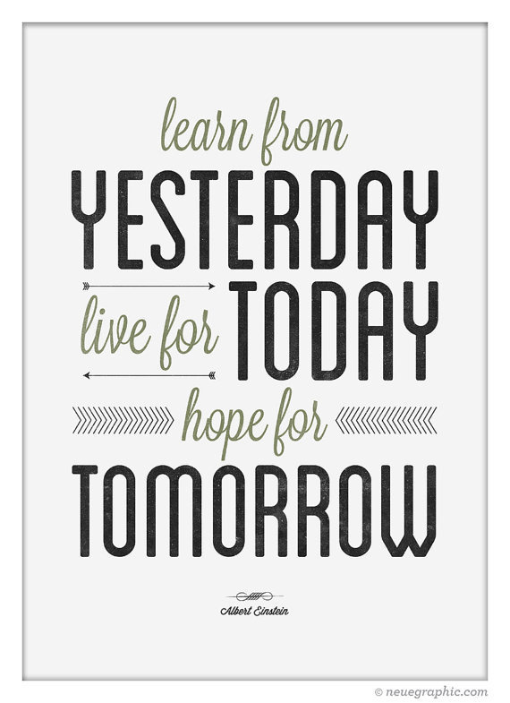 Inspirational Quote wall decor by NeueGraphic on Etsy #quote #print #decor #typographic #neuegraphic #poster #art