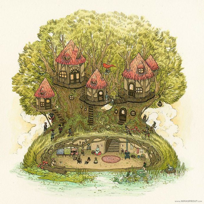 painting, art, illustration #illustration #art #painting