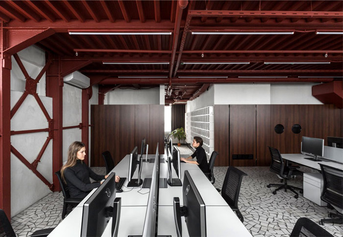 Office Vizor Games in Minsk by Studio11 - InteriorZine
