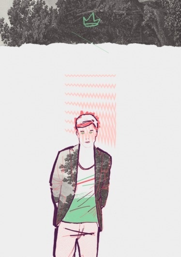 Untitled Man - leciel #illustration