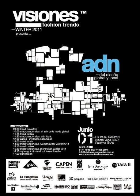 aviso visiones_revista parati | Flickr: Intercambio de fotos #seminar #graphic #shirt #visiones #adn #trend