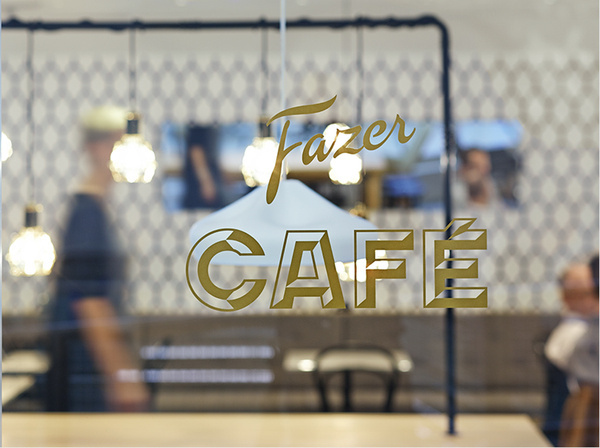 Kokoro & Moi – Fazer Café #signage #logo