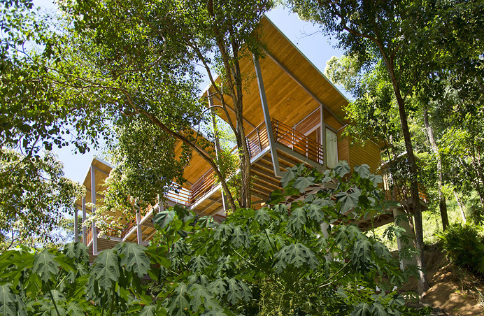 Exotic Wooden House Exhaling Life and Energy in Costa Rica #architecture #house