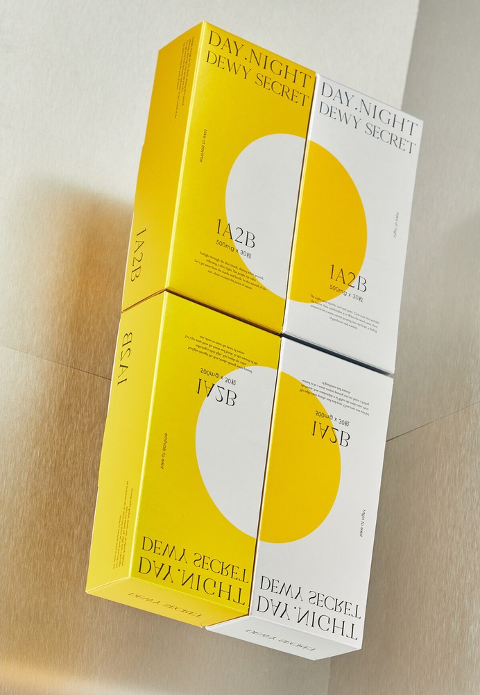 Dewy Secret 1a2b day and night ingot image packaging
