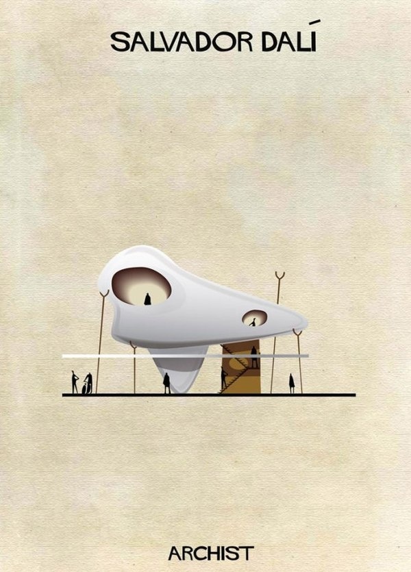 24-Federico-Babina-Archist-Series-yatzer #illustration #design #architecture