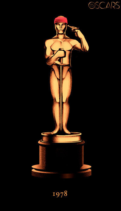 Deer Hunter Oscar #illustration #olly #moss