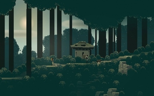 Sword & Sworcery: The Most Anticipated iPad Game You've Never Heard Of #superbrothers #swordsworcery #ipad #pixel #game