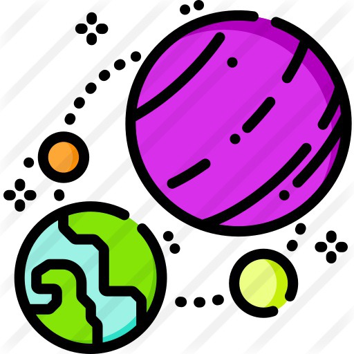 See more icon inspiration related to space, miscellaneous, solar system, astronomy, universe, sun, planets and nature on Flaticon.