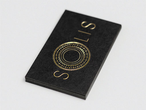 Richard Baird: Solis Brand Identity and Stationery #print #design #graphic