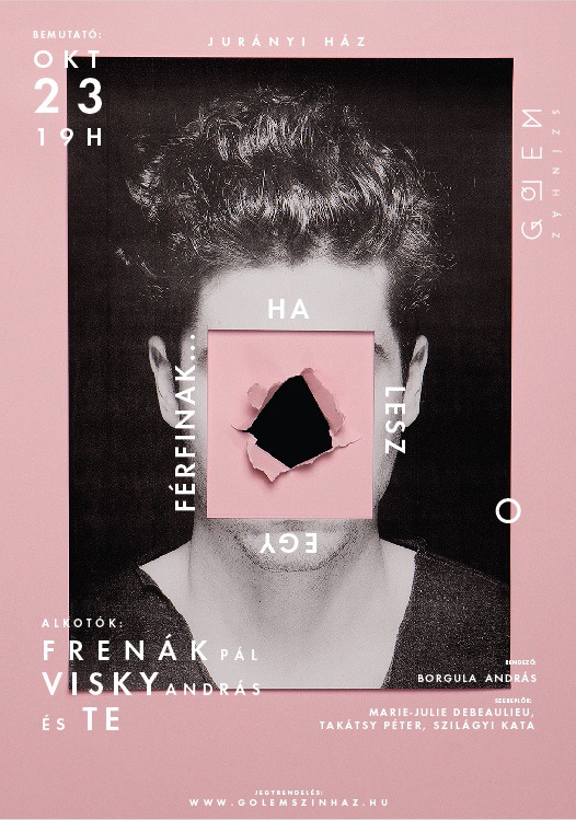 POSTER FOR GOLEM THEATRE
