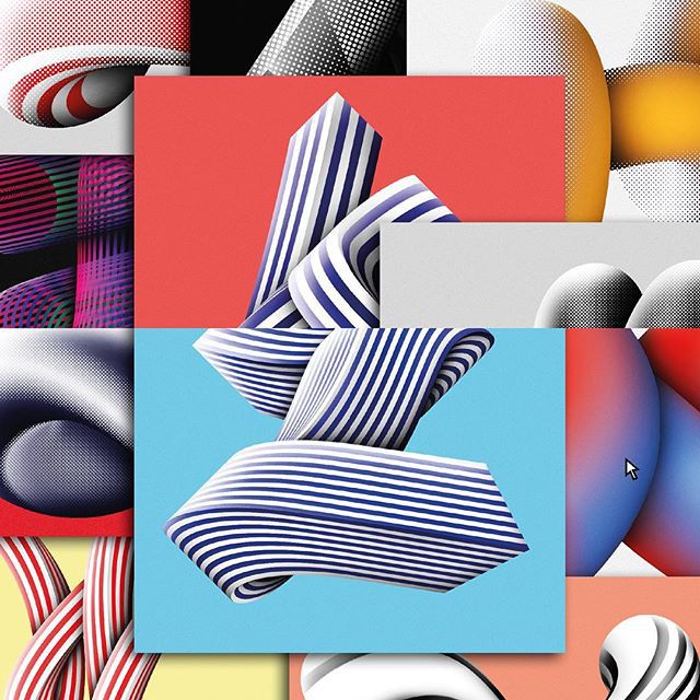 Now on behance the full project for 36 Days of Type 2017 Go chek it, link in bio! #36daysoftype04 #36daysoftype #typography #typelove #stripes #designinspiration #handmadefont #moire