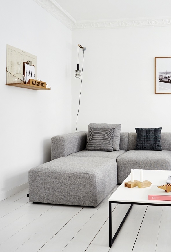 Apartment in Vesterbro. Photo by Klix Kommunikation. #apartment #klixkommunikation #interiordesign #minimalism