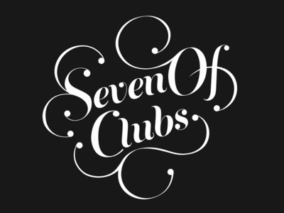 Seven Of Clubs - Taken from The Type Deck