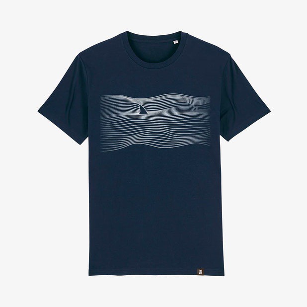tshirt hossegor requin ligne shark attack