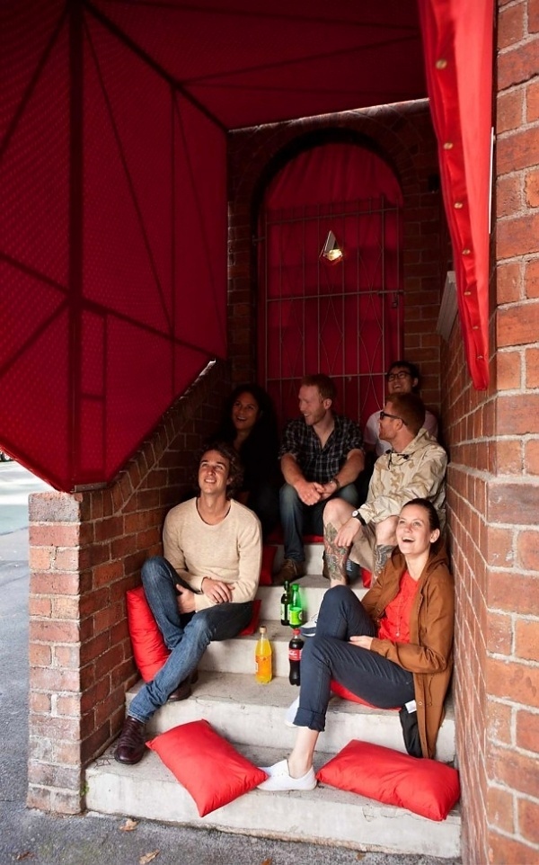 Stairway Cinema in New Zealand #stairway #cinema #architecture