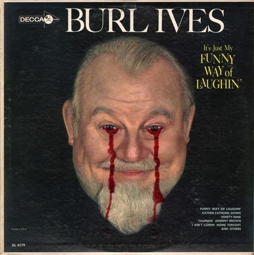 Deface Value #blood #ives #record #art #burl #humor
