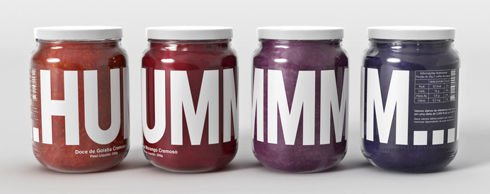 new name and visual identity for a line homemade jellies #packaging #sexy #fruit #mmm