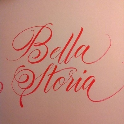 Bella Storia #calligraphy #type #lettering #typography