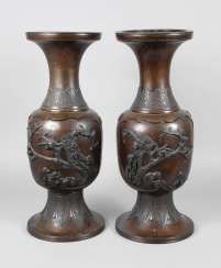 Pair Of Floor Vases