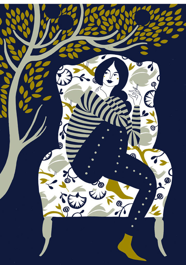 Karolin Schnoor #illustration #girl