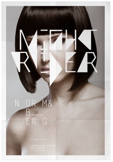 Norm & Berg on the Behance Network #design #graphic #typography